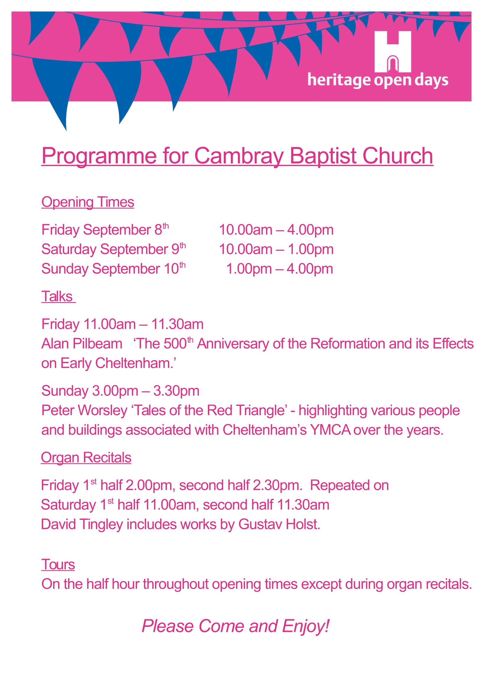 Cambray Open Cambray Baptist Church
