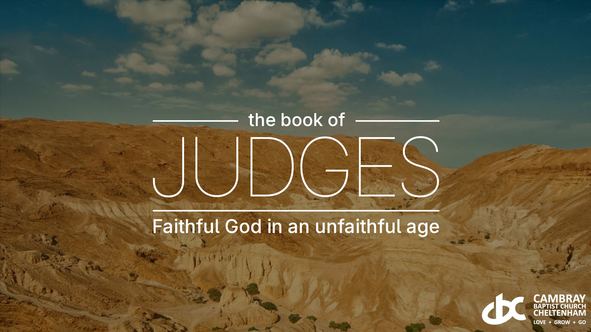 Judges – Introduction